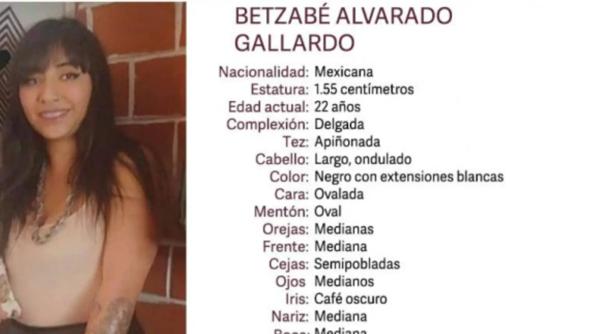 Betzabé Alvarado y su amiga desaparecieron en 2021, no hay avances en la investigación